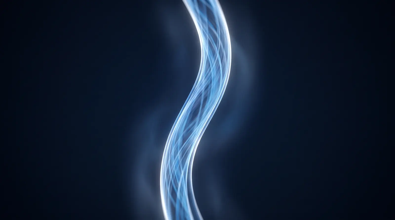 Abstract cinematic illustration of the human esophagus
